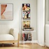 Tangkula 5-Tier Record Player Stand w/ Vinyl Display Shelf Record Player Table Rack - 2 of 4