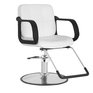 FDW Styling Heavy Duty Beauty Swivel Hydraulic Pump Profession Shampoo Hair Cutting Barber Salon Chair - 1 of 4