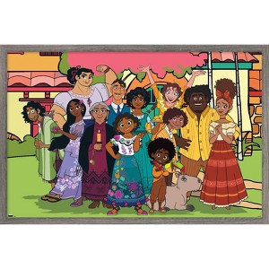 Trends International Disney Encanto - Family Framed Wall Poster Prints - 1 of 4