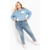 Avenue Women's Plus Size Miley Star Sweater - image 3 of 4