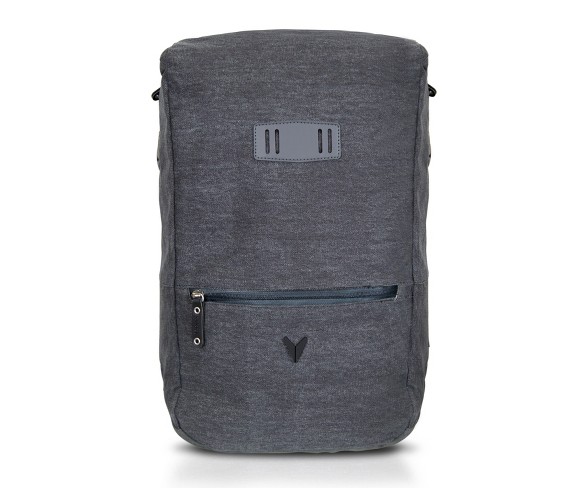 BONDKA 22" Rolltop Canvas Backpack - Grey
