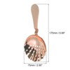 Unique Bargains Stainless Steel Rust-resistant Cocktail Strainer Spoons - 2 of 4