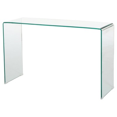 Glass console store table target