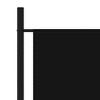vidaXL 3-Panel Room Divider Black 102.4"x70.9" Fabric - 4 of 4