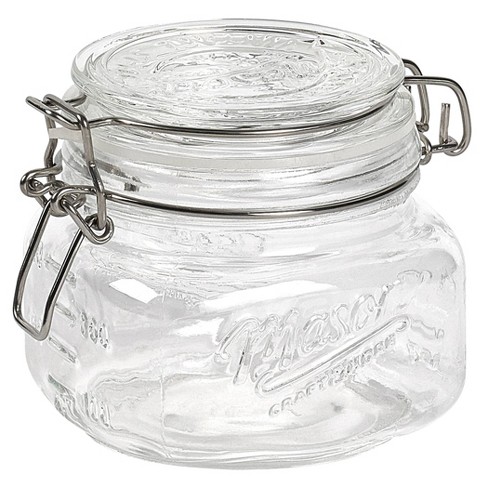 Glass Storage Jars with Clamp Lids by World Market