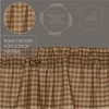 Cedar Ridge Panel Scalloped Set of 2 84x40 - 3 of 4