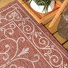 JONATHAN Y Charleston Vintage Filigree Textured Weave Indoor/Outdoor Area Rug - 4 of 4