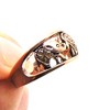 Elephant Ring Band  Ring for Women Rose Gold Plated Crystal Ginger Lyne Collection Size 5 - 2 of 4