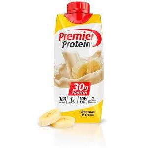 Premier Protein Nutritional Shake - Bananas &#38; Cream - 11 fl oz/4pk