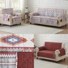 Greenland Home Kiva Western Boho Furniture Protector - Reversible with Elastic Strap - 4 of 4