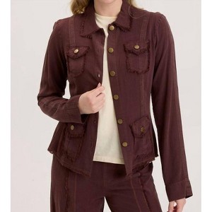 Women's Twill Safari Jacket - Wearables - 1 of 4