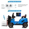 12V Ride On Forklift Car, Kids Battery Powerd Electric Ride On Car with Liftable Fork and Pallet, Remote Control, Music - 4 of 4