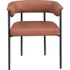 Meridian Furniture,Malin Vegan Leather Dining Chair, Set of 2 - 2 of 4