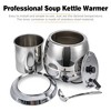 Whizmax Commercial Grade Soup Kettle, Commercial Grade 10.5QT Soup Kettle Warmer Steel Insert Pot for Famil yand Restaurant, Silvery - 4 of 4