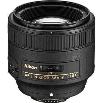 Nikon AF FX NIKKOR 85mm f/1.8G Fixed Lens with Auto Focus for Nikon DSLR Cameras