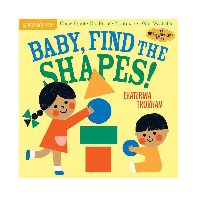 Indestructibles: Baby, Find the Shapes! - (Paperback), 1 of 2