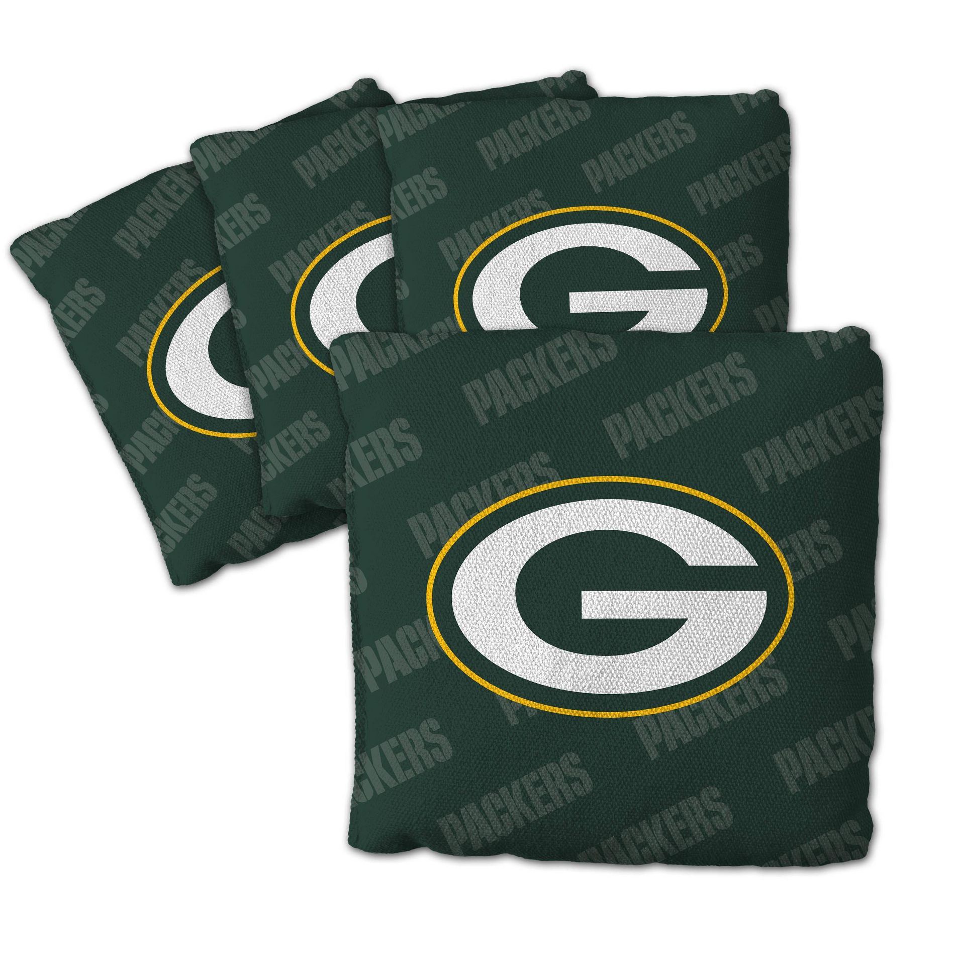 NFL Green Bay Packers 4pk Cornhole Bags