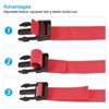 Unique Bargains Backpack Travel Adjustable Suitcase Belt with Quick Release Buckle 2 Pcs - 4 of 4