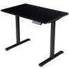 INFURNIC Desks Standing Desk Whole Piece Adjustable Height Workstation Sit Stand up Desk for Home Office, Black, 31.5"*19.69"*28.74" - 2 of 4