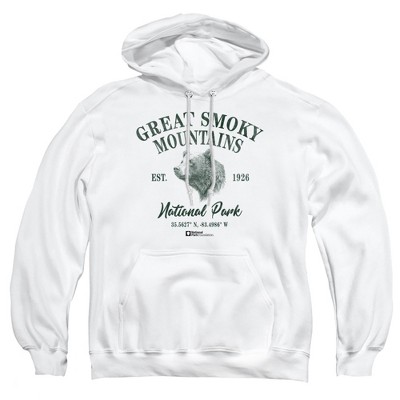 Men's Great Smoky Mountains National Park Black Bear Icon Pull-Over Hoodie