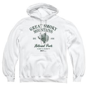 Men's Great Smoky Mountains National Park Black Bear Icon Pull-Over Hoodie - 1 of 4