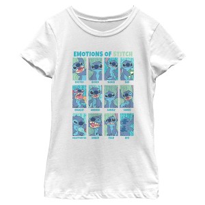 Girl's Lilo & Stitch Emotions of 626 T-Shirt - 1 of 4