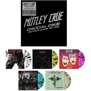 Motley Crue - Crucial Crue: The Studio Albums 1981-1989 (Limited Edition Boxed Set Colored Vinyl) - 1 of 1