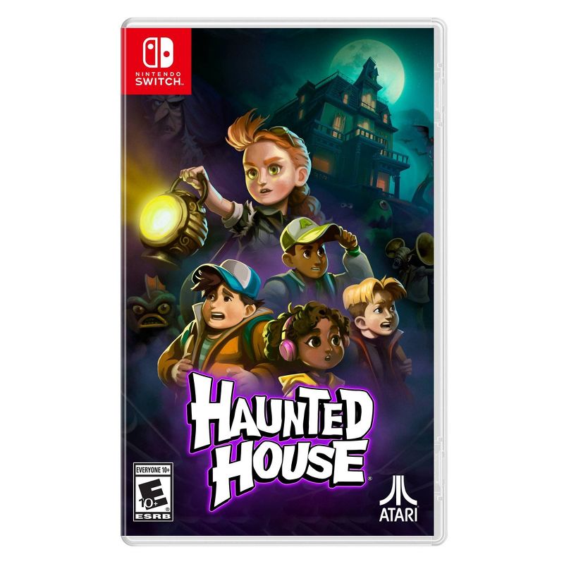 Haunted House - Nintendo Switch: Adventure Roguelite, Family-Friendly, Single Player, E10+, 1 of 12