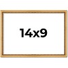 PosterPalooza | Photo Size Classic Modern Gold Frame - UV Acrylic, Foam Board Backing, Hanging Hardware - 2 of 4