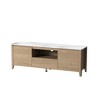 Chic Crate - 80" RGBIC Gaming Media Hub w/ Modular Storage & Floating Design - FSC-Certified TV Console for Game Room/Living Room (Carbon Grey) - 4 of 4