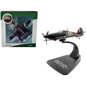 Hawker Hurricane MK I Fighter Plane 87 Squadron., Colerne, England (1941) 1/72 Diecast Model Airplane by Oxford Diecast - 1 of 3