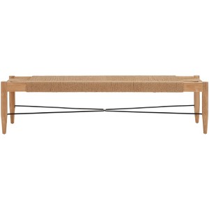 Arcana Jute Bench - BCH1002 - Safavieh - 1 of 4