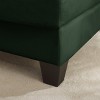 MYINDA 124'' Modern Velvet U-Shaped Sofa, 4-Seater Combo Sofa with Removable Legs for Living Room - 4 of 4