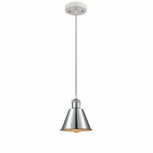 Smithfield - 1 Light Cord Hung Mini Pendant In Industrial Style-7.5 Inches Tall and 7 Inches Wide - 1 of 1