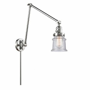 Canton - 1 Light Double Extension Swing Arm Wall Sconce In Industrial Style-30 Inches Tall and 8 Inches Wide - 1 of 1