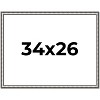 PosterPalooza | Slim Profile Silver Picture Frame - UV Acrylic, Backing Board, Hanging Hardware Included - 2 of 4