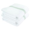 Sussexhome Hotel-Quality Bordered Ultra-Absorbent 100% Natural Cotton Bath Sheet Towel for Bathroom - 35 x 67 Inches - 2 of 4