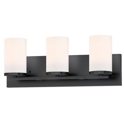 Maxim Lighting Lateral 3 - Light Vanity in  Black