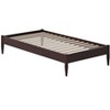 AFI Furnishings Pasadena 14 in Twin Platform Bed Frame in Espresso - 3 of 4
