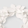 Felt Leaf Mini Christmas Wreath White - Room Essentials™ - 3 of 3