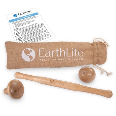 EARTHLITE Wooden Self Massage Kit