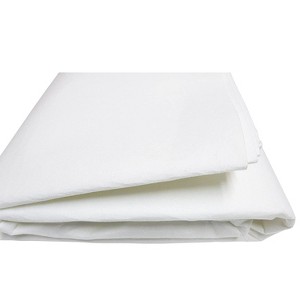 Horizon Ventures 24 Foot Round Water Resistant Polyester Pre-Cut Underpad Above Ground Pool Installation or Liner Replacement, White - 1 of 1