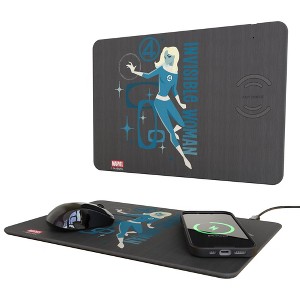 Marvel Fantastic 4 Badge 15-Watt Wireless Charger and Mouse Pad - 1 of 3