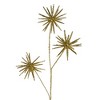 Northlight 24" Gold Glittered and Shiny Starburst Artificial Christmas Spray - 2 of 3