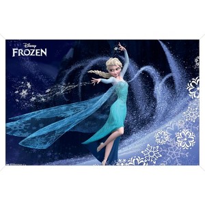Trends International Disney Pixar Frozen - Elsa Framed Wall Poster Prints - 1 of 4