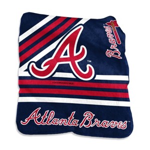 MLB Atlanta Braves Raschel Throw Blanket - 1 of 1