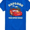 Boys' - Cars - Lightning McQueen Explore The Open Road Short Sleeve Graphic T-Shirt - 2 of 4