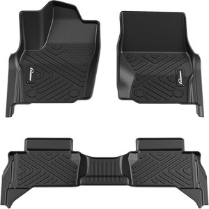 COZONY 3D All Weather Floor Mats for 2024 Toyota Tacoma, 2 Row Waterproof Liner Heavy Duty Car Floor Protection - 1 of 4