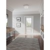 Progress Lighting Inspire 1-Light LED Flush Mount, Brushed Nickel, Linen Shade - 4 of 4