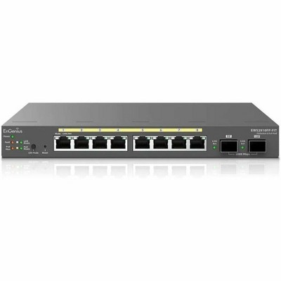 EnGenius Fit Gigabit 8-Port 110W PoE+ Switch w/2 SFP Ports EWS2910FP-FIT